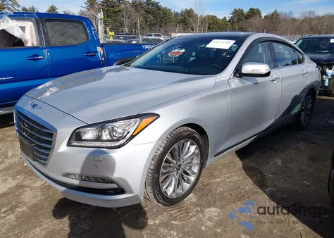 2017 Genesis G80 3.8 from USA, damaged, VIN KMHGN4JE5HU199760